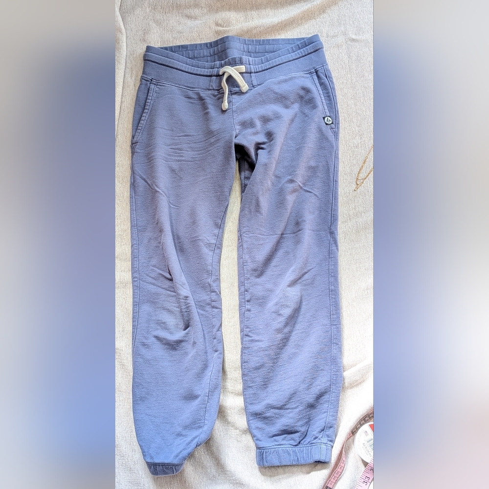 Cozy Soft American Giant Joggers Women's XS Blue Gray Cotton